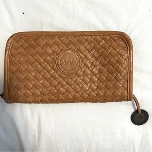 Wanderers Woven Zip-Up Wallet